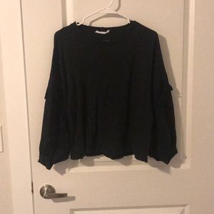 Black Crop Top
